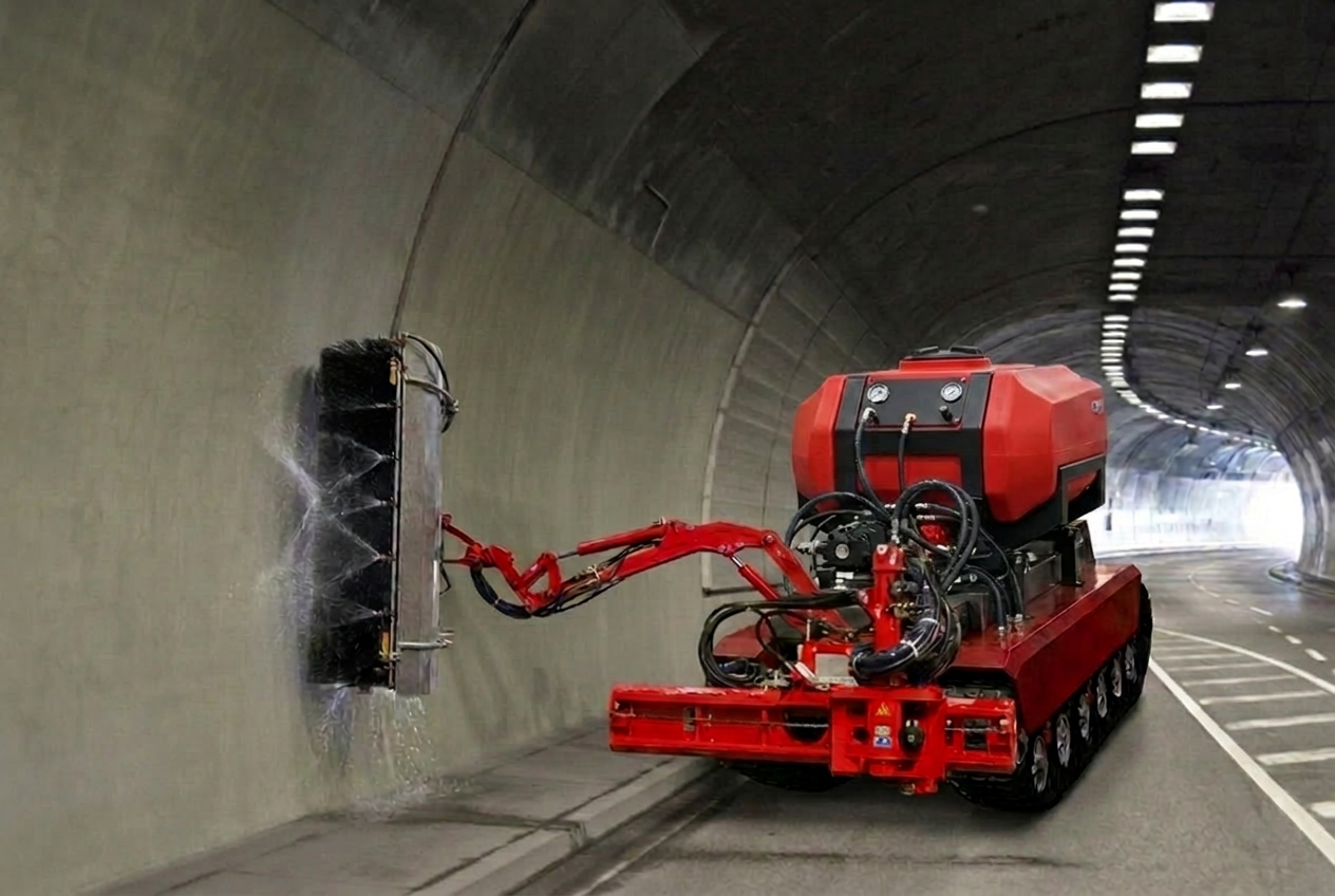 Tunnel cleaning