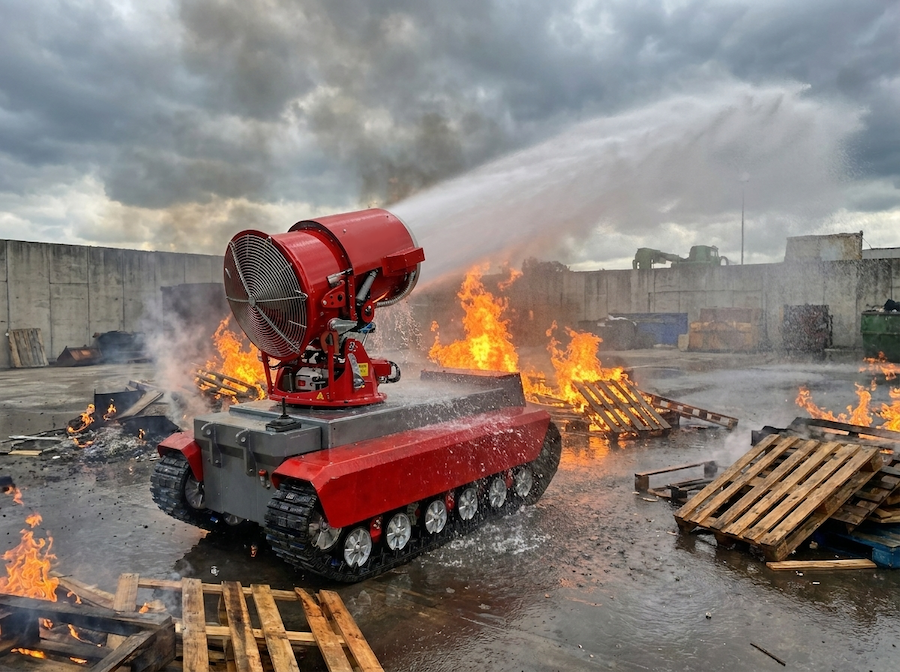 Industrial fire suppression
