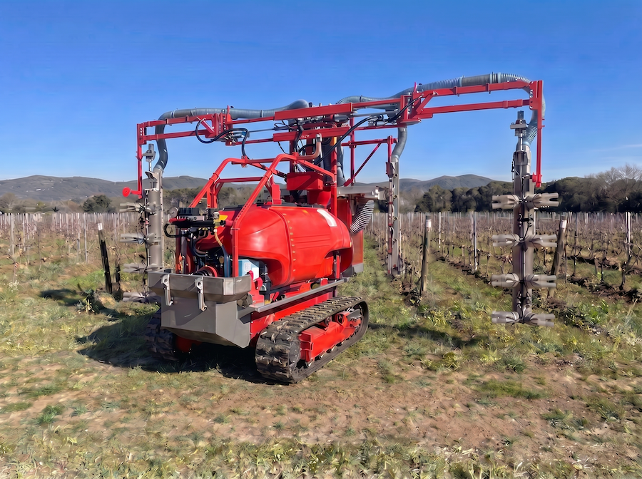 Vineyard spraying